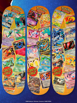 Santa Cruz x Pokémon TCG Blind Bag Skateboard Deck 8.0in x 31.6in