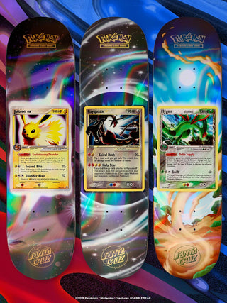 Santa Cruz x Pokémon TCG Blind Bag Skateboard Deck 8.0in x 31.6in