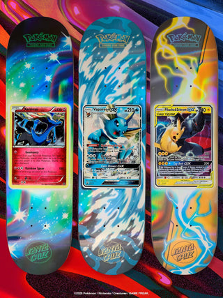 Santa Cruz x Pokémon TCG Blind Bag Skateboard Deck 8.0in x 31.6in