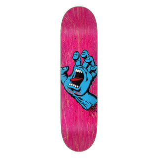 Santa Cruz Skateboard Screaming Hand Pink 7.8" x 31" with Powell Mini Logo Package