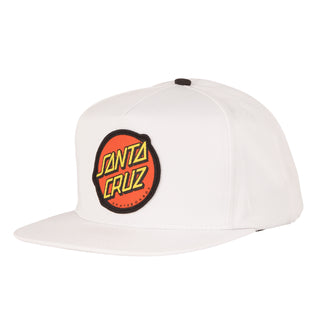 Santa Cruz Hat Classic Snapback White