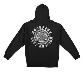 Spitfire Wheels Hoody Web Classic Black