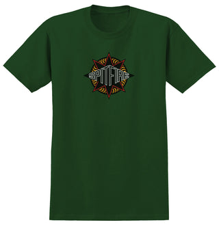 Spitfire Wheels Shirt Sure Shot Forest