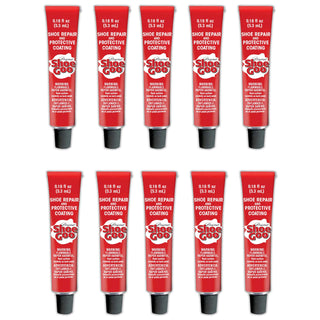 Shoe Goo Original 0.18oz - 10 Pack Mini Tubes - Clear - Rebuild, Protect, Repair