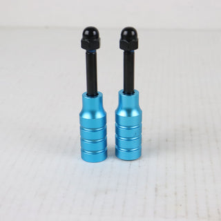 Blemished Madd Gear Integrated Extreme Scooter Pegs Blue & Black 2 Pack with Black Scooter Grips