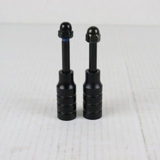 Blemished Madd Gear Integrated Extreme Scooter Pegs Blue & Black 2 Pack with Black Scooter Grips