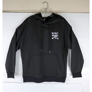 LIGHTLY USED Bones Wheels Back It Hooded Pullover Men's Sweatshirt - Black - Medium