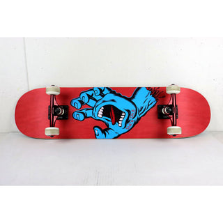 Blem Santa Cruz Skateboard Complete Screaming Hand 8.0" x 31.6" Used