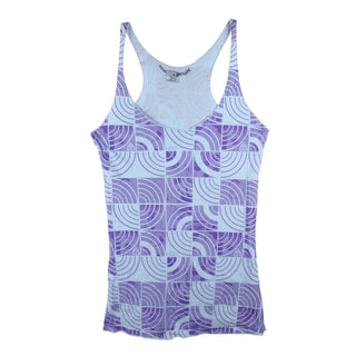 Matix Skateboard Tank Top Half Circles Purple - Small