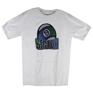 Sector 9 Longboard T-Shirt Niner Drop Silver