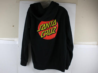 BLEM Santa Cruz Skateboard Zip Up Hoody Classic Dot Black Size M