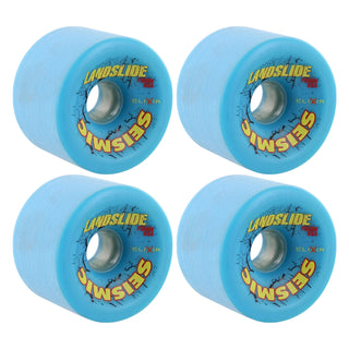 Seismic Wheels Landslide Opaque Blue 75mm x 54mm 83A