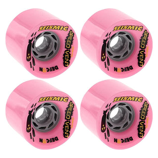 Seismic Wheels Speed Vent Bubblegum 73mm x 54mm 77A
