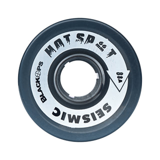 Seismic Wheels Hot Spot Translucent Black 66mm x 49mm 88A