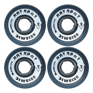Seismic Wheels Hot Spot Translucent Black 66mm x 49mm 88A