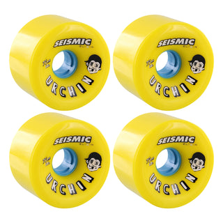 Seismic Wheels Urchin Opaque Yellow 75mm x 48mm 80A