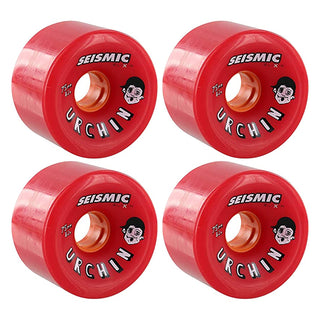 Seismic Wheels Urchin Opaque Red 75mm x 48mm 82A