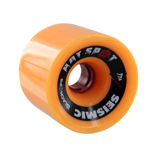Seismic Wheels Hot Spot Translucent Orange 76mm x 59mm 77A
