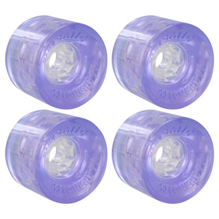Seismic Wheels Speed Vent Clear Purple 77mm x 55mm 79A