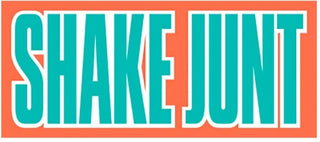 SHAKE JUNT Sticker Mainline 3.5" x 6" Orange Blue