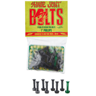 Shake Junt Hardware Tyson Peterson Phillips 1" Black/Green