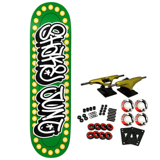 Shake Junt Skateboard Complete Sucka Free 8.25" x 31.75"