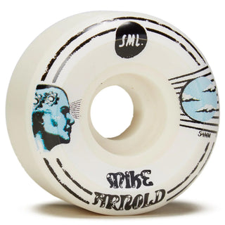Sml Skateboard Wheels 54mm Mike Arnold Lucidity V-Cut 99A with Andale Bearings