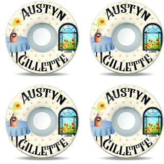 Sml Skateboard Wheels 52mm Austyn Gillette Still Life OG Wide 99A White