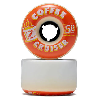 Sml Skateboard Wheels 58mm Coffee Cruiser Jude 78A White