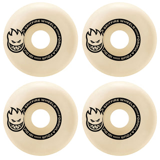 Spitfire Skateboard Wheels 48mm Lil Smokies Tablet F4 101A + Bronson Pro G3 Bearings