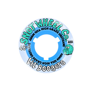 Snot Wheel Co. Skateboard Wheels 48mm Lil Boogers 101A Blue/Blue Core