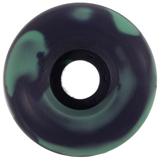 Snot Wheel Co. Skateboard Wheels 54mm Wide Boys 95A Teal/Violet Swirl