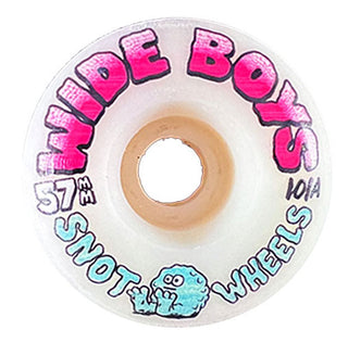 Snot Wheel Co. Skateboard Wheels 57mm Wide Boys 101A Glow in the Dark