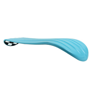 Krown Snowskate 9" x 32" Checker Cyan Blue
