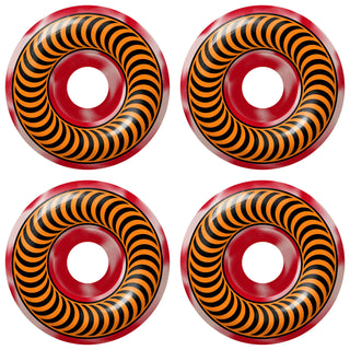 Spitfire Skateboard Wheels 52mm 99A Classic Red/White