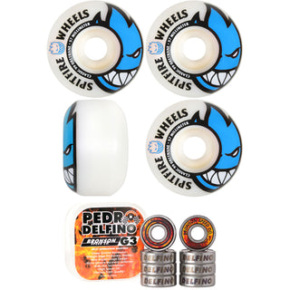 Spitfire Skateboard Wheels 57mm Bighead with Bronson Pro G3 Bearings