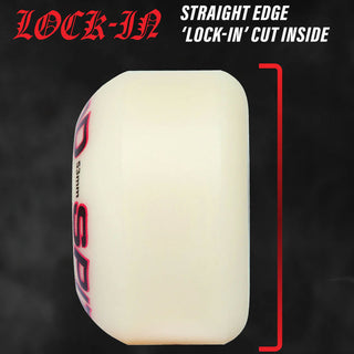Spitfire Skateboard Wheels 52mm F4 99A Ishod Lock-In Classic Natural