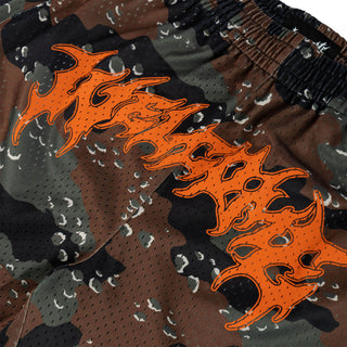 Welcome Skateboards Shorts Barb Mesh Timber 