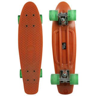 Street Surfing Plastic Cruiser Beach Board Glow Orange