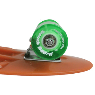 Street Surfing Plastic Cruiser Beach Board Glow Orange