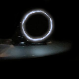 Street Surfing Plastic Cruiser Beach Board Glow White