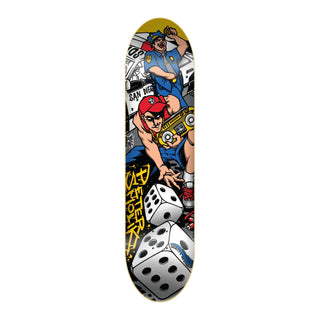 Shorty's Skateboard Deck Smolik Dice 8.125"
