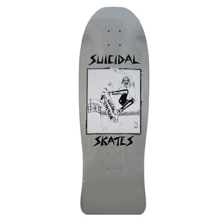 Dogtown Skateboard Complete SS Pool Skater 80s Grey 10.125" x 30.325"
