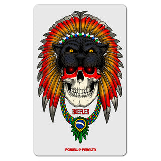 Powell Peralta Sticker Kelvin Hoefler Skull 4.75" Clear