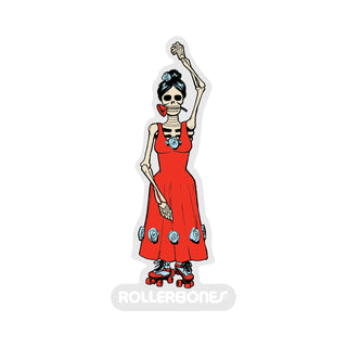 Rollerbones Sticker Day of the Dead Dancing Girl