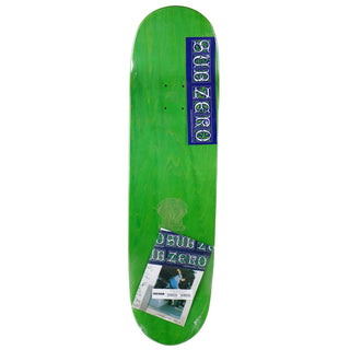 Sub Zero Skateboard Deck Fred Gall 8.5" x 31.95"