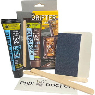 Phix Doctor Surfboard Repair Kit The Drifter 10+1 Travel Ding Kit