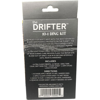 Phix Doctor Surfboard Repair Kit The Drifter 10+1 Travel Ding Kit