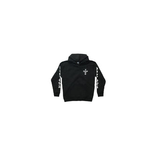 Dogtown Skateboards Hoody Cross Logo Pullover Black/White