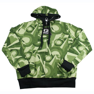 Globe Shoes Hoodie Damien Reversible Zip Black/Camo